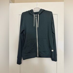 Vuori halo performance hoodie green Heathered large ✨ excellent 2.0 version